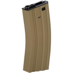 HIGH CAPACITY FULL METAL 300 ROUND Tan MAGAZINE FOR M4 AEG AIRSOFT RIFLE SM4-3-DT