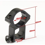 PICATINNY SCOPE MOUNT/RING