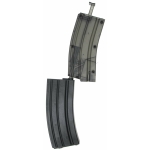 5PCS OF 140 ROUNDS M4 MID CAP POLYMER MAGAZINE SET BLACK WITH 500 ROUNDS SPEED LOADER SM4-108BK