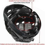 Airsoft Tactical Hemet G4 Black HL-20-PJ-BK