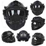 Airsoft Tactical Hemet G4 Black HL-20-PJ-BK