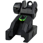 Polymer Fiber Optic Rear Sight for Picatinny/Weaver Rail SM4-127