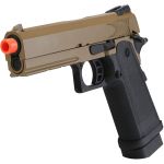 SRC HI-CAPA 4.3 Desert Gas Airsoft Pistol Tan/Black – GB-0750X-EX