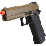 SRC HI-CAPA 4.3 Desert Gas Airsoft Pistol Tan/Black – GB-0750X-EX