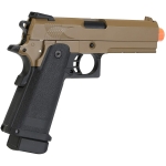 SRC HI-CAPA 4.3 Desert Gas Airsoft Pistol Tan/Black – GB-0750X-EX