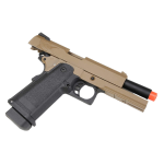 SRC HI-CAPA 4.3 Desert Gas Airsoft Pistol Tan/Black – GB-0750X-EX