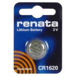 Renata CR1620 3V Silver Coin Battery CR1620