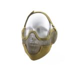 V2 Guardian Half Face Airsoft Mask Tan MA-10-T