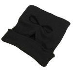 3 Hole Balaclava Black BALACLAVA-3 HOLES-BLACK