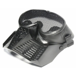 AIRSOFT FULL FACE MASK BLACK WITH MESH EYE PROTECTION MA-18-BK