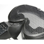 AIRSOFT FULL FACE MASK BLACK WITH MESH EYE PROTECTION MA-18-BK
