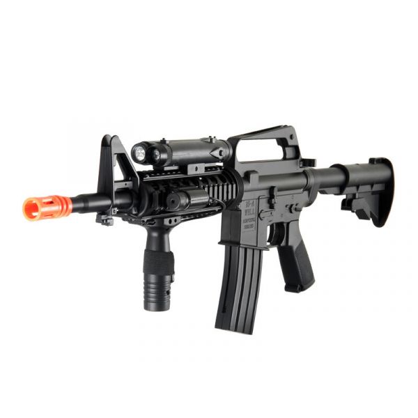 Well M16A4 Airsoft Rifle with led Illuminator, Laser Sight & Adjustable Gun  Stock(Airsoft Gun) M16A4 - Trimex Wholesale USA