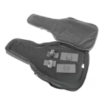 GUITAR GIG BAG GUN CASE BLACK Q213