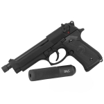 SR92 A1 FULL METAL WITH SUPPRESSOR GAS AIRSOFT PISTOL GB-0702XSP