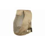 AIRSOFT FULL FACE HOOD MESH MASK TAN MA-12-T