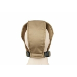 AIRSOFT FULL FACE HOOD MESH MASK TAN MA-12-T