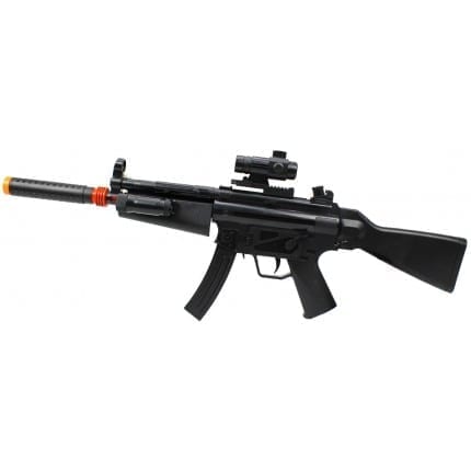 Millitary Kid Toy TD2020 Assault Rifle Gun with Flashing Lights Sound Vibration 
