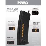 KWA MS120 AEG MID CAP MAGAZINE 3 PACK 197-04300