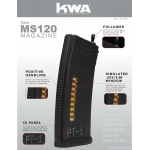 KWA MS120 AEG MID CAP MAGAZINE 3 PACK 197-04300