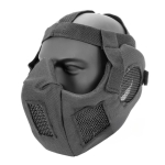 Airsoft Lower Face Mask Black MA-83-BK