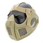 Airsoft Lower Face Mask TAN MA-83-T