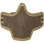 AIRSOFT LOWER MESH MASK TAN MA-09-T