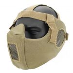 Airsoft Lower Face Mask Tan MA-82-T