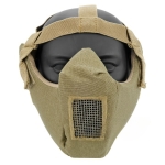 Airsoft Lower Face Mask Tan MA-82-T