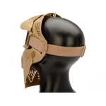 Transformers Ultimate Protection Airsoft Mask (Lens) With Neck Guard Extension Tan MA-25-T