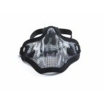 AIRSOFT LOWER MESH MASK SKULL MA-09-WB