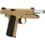 Swiss Arms SA 1911 MRP CO2 Powered Blowback 4.5mm Air Pistol (Air Gun) (Color: Tan) 288507