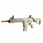 BULLDOG ST DELTA QD AEG ELECTRIC AIRSOFT GUN – TAN – GE-8M2004-DT