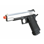 SRC HI-CAPA 5.1 Silver Gas Airsoft Pistol GB-0742-EX
