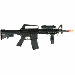 Well M16A4 Airsoft Rifle with led Illuminator, Laser Sight & Adjustable Gun Stock(Airsoft Gun) M16A4