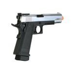 SRC HI-CAPA 5.1 Silver Gas Airsoft Pistol GB-0742-EX