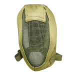 AIRSOFT FULL FACE HOOD MESH MASK MA-12-OD