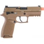 SIG SAUER PROFORCE M18 GBB AIRSOFT PISTOL TAN AIR-PF-M18GG