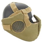 Airsoft Lower Face Mask Tan MA-82-T