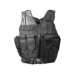 TACTICAL MESH VEST – BLACK – VE-05-BK