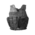 TACTICAL MESH VEST – BLACK – VE-05-BK