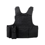 CIRAS MAR SPECIAL FORCE OPERATION TACTICAL VEST 600D – BLACK – VE-01-BK