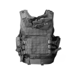 TACTICAL MESH VEST – BLACK – VE-05-BK