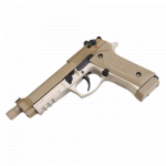 M9 Full Metal CO2 Blowback Air Pistol 4.5mm Metal BBs Coyote Tan L45-21010X-DT