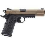 Colt M45 CQBP Metal Slide CO2 Blowback Air Pistol .177 4.5mm Metal BBs Tan 2254045