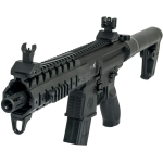 SIG Sauer MPX ASP Co2 Powered .177 cal 500 FPS Semi-Automatic Airgun (Color: Black)  AIR-MPX-177-88G-30-BLK