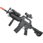 WELL Spring Powered Airsoft Rifle M4 M16 Style – MR744