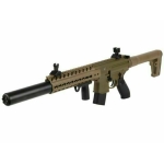 SIG SAUER MCX FULL METAL PELLET AIR RIFLE BLK CO2 POWERED 0.177 CAL TAN – AIR-MCX-177-88G-30-FDE