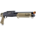 Tactical Force Tri-Shot Airsoft Pump Action Shotgun Black/Tan – 2278994