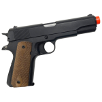 HFC Gas Powered Non-Blowback Airsoft Pistol Black – HG-121-B