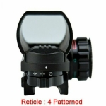 DOT 33MM BLACK TACTICAL REFLEX SIGHT